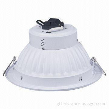 Energy-saving/Eco-friendly LED Downlight, 16.5W Input Power and 30,000-hour Lifespan